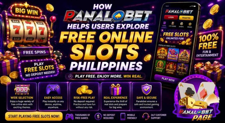 How Panalobet Helps Users Explore Free Online Slots Philippines