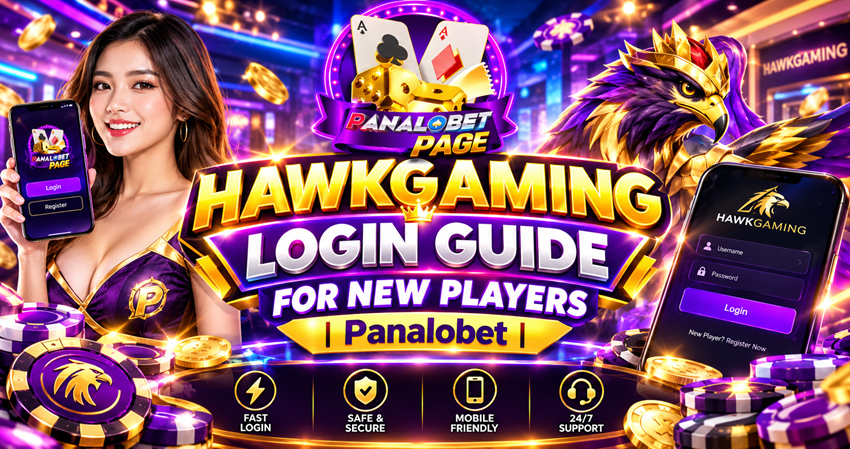 Hawkgaming Login Guide for New Players | Panalobet