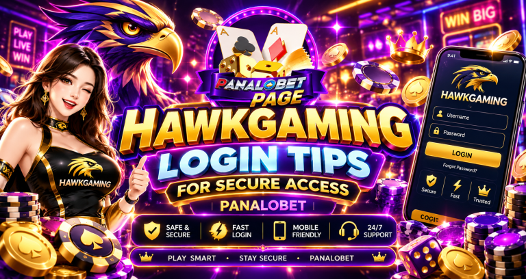 Hawkgaming Login Tips for Secure Access | Panalobet